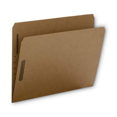 Smead Kraft 2-Fastener Folders, Straight Tab, Letter Size, Kraft, 50/Box (14813)