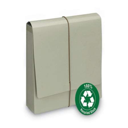 Smead 100% Recycled Colored Expanding Files, 12 Sections, 1/12-Cut Tab, Letter Size, Green Tea (70778)