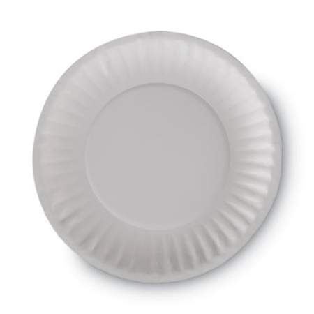 Dixie Clay Coated Paper Plates, 6" dia, White, 100/Pack, 12 Packs/Carton (DBP06WCT)