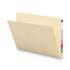 Smead Extended End Tab Manila Folders, Straight Tab, Letter Size, 100/Box (24250)