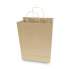 COSCO Premium Shopping Bag, 10"  x 4.5" x 13", Brown Kraft, 50/Box (091565)