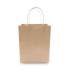 COSCO Premium Shopping Bag, 8" x 4" x 10.25", Brown Kraft, 50/Box (098375)