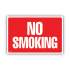 COSCO Two-Sided Signs, No Smoking/No Fumar, 8 x 12, Red (098068)
