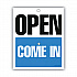 Will Return Later Sign, 5 x 6, Blue (098010)