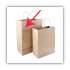 COSCO Premium Shopping Bag, 12" x 6.5" x 17", Brown Kraft, 50/Box (091566)