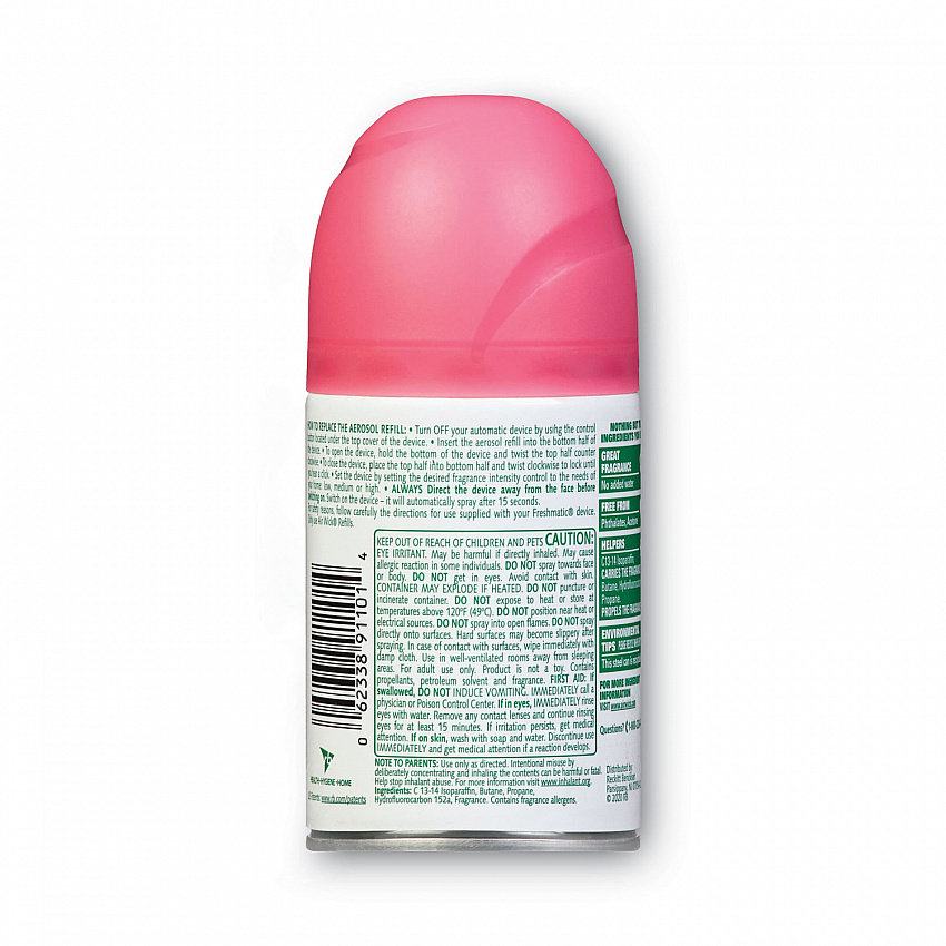 Freshmatic Life Scents Ultra Refill, White Flowers and Melon Summer Delights, 5.89 oz Aerosol Spray (91101EA)