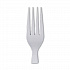 Plastic Cutlery, Heavyweight Fork, White, 100/Box (FH207)