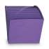 Smead Heavy-Duty Indexed Expanding Open Top Color Files, 21 Sections, 1/21-Cut Tab, Letter Size, Purple (70721)