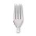 Dixie Plastic Cutlery, Forks, Heavyweight, Clear, 1,000/Carton (FH017)