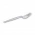 Plastic Cutlery, Heavyweight Fork, Clear, 1,000/Carton (FH017)
