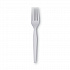 Plastic Cutlery, Heavyweight Fork, White, 100/Box (FH207)