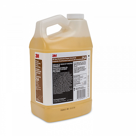 HB Quat Disinfectant Cleaner Concentrate, Unscented, For Flow Control System and Twist 'n Fill System, 1 gal Bottle (25A)