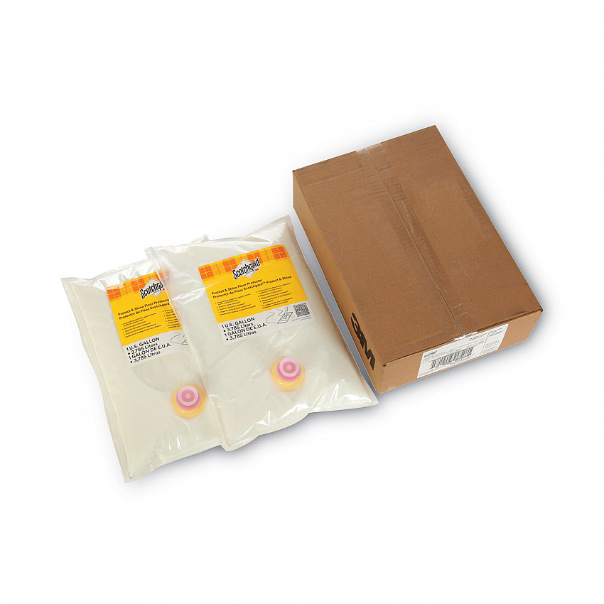 Resilient Floor Protector, 1 gal. Bag, 2/Carton (85861)