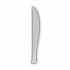 Plastic Cutlery, Heavy Mediumweight Knife, White, 1,000/Carton (KM217)