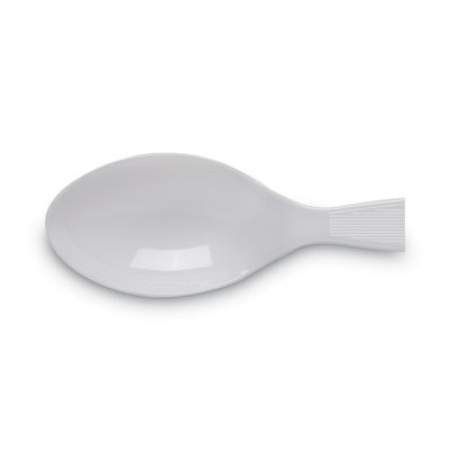 Dixie Plastic Cutlery, Heavy Mediumweight Teaspoons, White, 1,000/Carton (TM217)