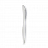 Plastic Cutlery, Mediumweight Knife, White, 1,000/Carton (PKM21)