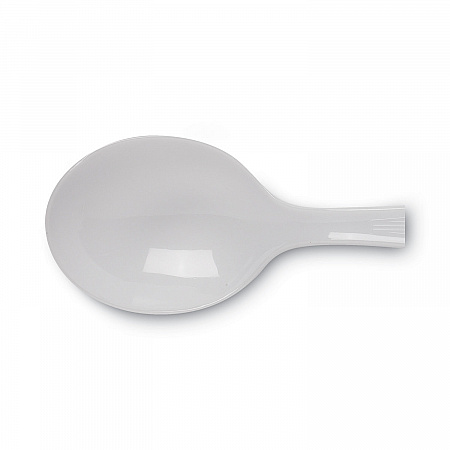 Plastic Cutlery, Heavyweight Soup Spoon, White, 100/Box (SH207)