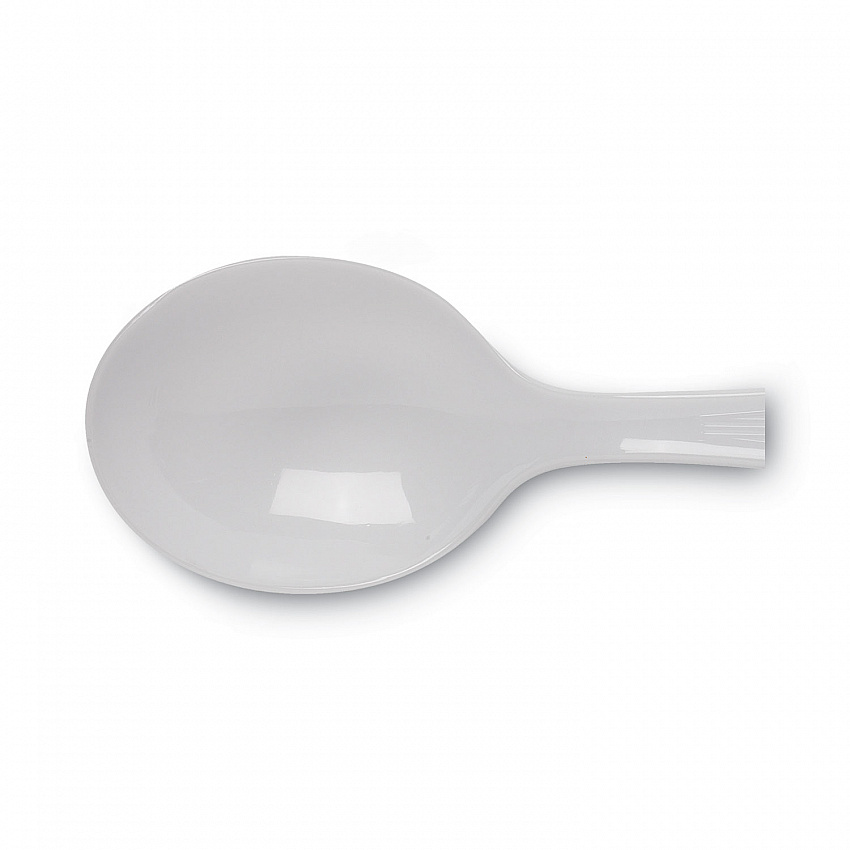 Plastic Cutlery, Heavyweight Soup Spoon, White, 100/Box (SH207)