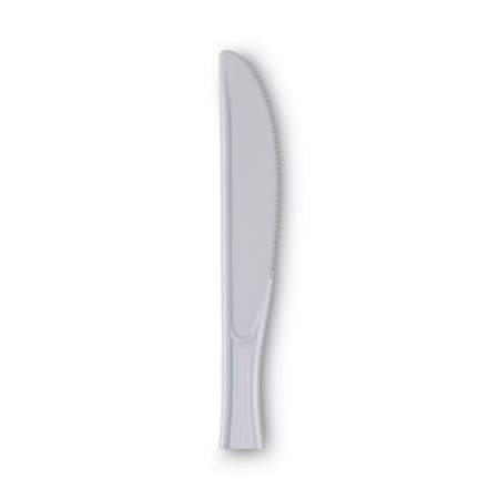 Dixie Plastic Cutlery, Heavy Mediumweight Knife, 100/Box (KM207)