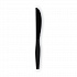 Plastic Tableware, Heavy Mediumweight Knife, Black, 100/Box, 10 Boxes/Carton (KM507CT)