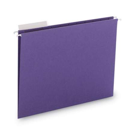 Smead Color Hanging Folders with 1/3 Cut Tabs, Letter Size, 1/3-Cut Tab, Purple, 25/Box (64023)