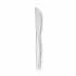 Plastic Cutlery, Heavyweight Knife, White, 1,000/Carton (KH207CT)