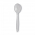 Plastic Cutlery, Heavyweight Soup Spoon, White, 100/Box, 10 Boxes/Carton (SH207CT)