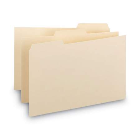 Smead Manila Card Guides, 1/3-Cut Top Tab, Blank, 4 x 6, Manila, 100/Box (56030)