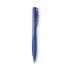 BIC BU3 Ballpoint Pen, Retractable, Bold 1 mm, Blue Ink, Blue Barrel, Dozen (BU311BE)