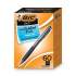BIC BU3 Ballpoint Pen Value Pack, Retractable, Medium 1 mm, Black Ink, Black Barrel, 60/Pack (BU360BK)