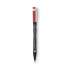 BIC Intensity Porous Point Pen, Stick, Fine 0.5 mm, Red Ink, Red Barrel, Dozen (FPIN11RD)