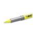BIC Brite Liner Flex Tip Highlighters, Yellow Ink, Brush Tip, Yellow/Silver/Smoke Barrel, Dozen (GBLB11YE)