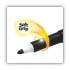 BIC Intensity Low Odor Fine Point Dry Erase Marker, Fine Bullet Tip, Black, Dozen (GDE11BK)