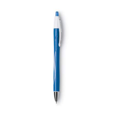 BIC GLIDE Exact Ballpoint Pen, Retractable, Fine 0.7 mm, Blue Ink, Blue Barrel, Dozen (VCGN11BE)