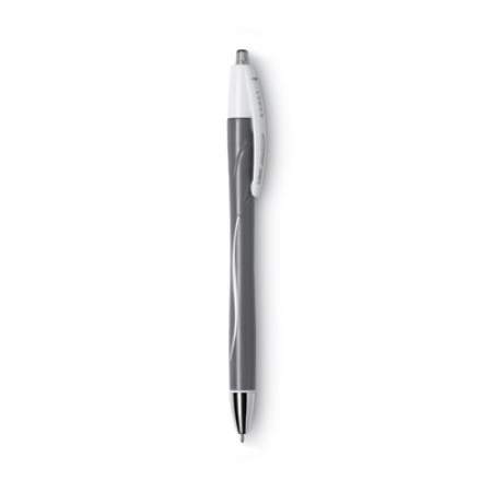 BIC GLIDE Exact Ballpoint Pen, Retractable, Fine 0.7 mm, Black Ink, Black Barrel, Dozen (VCGN11BK)