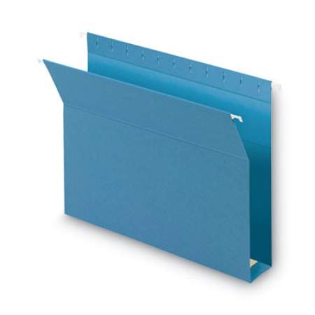 Smead Box Bottom Hanging File Folders, Letter Size, 1/5-Cut Tab, Assorted, 25/Box (64264)