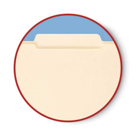 Smead Top Tab 2-Fastener Folders, 2/5-Cut Tabs, Right of Center, Letter Size, 11 pt. Manila, 50/Box (14580)