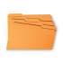 Smead Reinforced Top Tab Colored File Folders, 1/3-Cut Tabs, Legal Size, Orange, 100/Box (17534)