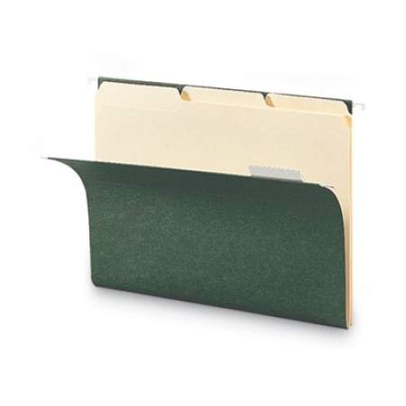 Smead Hanging Folders, Letter Size, 1/5-Cut Tab, Standard Green, 25/Box (64055)