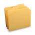 Smead Reinforced Top Tab Colored File Folders, 1/3-Cut Tabs, Letter Size, Goldenrod, 100/Box (12234)