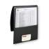 Smead Organized Up Poly Stackit Folders, 11 x 8.5, Black/Black, 5/Pack (87805)