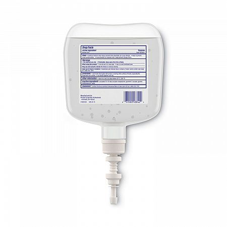 Antibacterial Gel Hand Sanitizer, 1,200 mL Refill, Fragrance-Free, 4/Carton (48842)