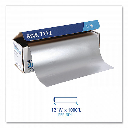 Standard Aluminum Foil Roll, 63 Gauge, 12