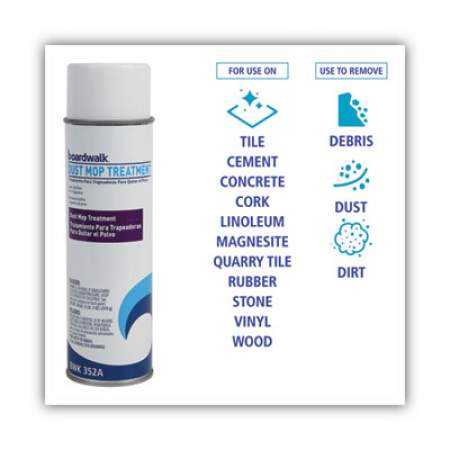 Boardwalk Dust Mop Treatment, Pine Scent, 18 oz Aerosol Spray, 12/Carton (352ACT)