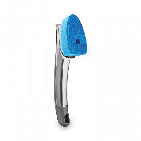 Advanced Soap Control Non-Scratch Dishwand, 4 x 11.25, Blue (451U4)
