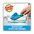 Advanced Soap Control Non-Scratch Dishwand, 4 x 11.25, Blue (451U4)