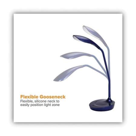 Bostitch Konnect Gooseneck Desk Lamp, Blue (KTVLED1502BE)