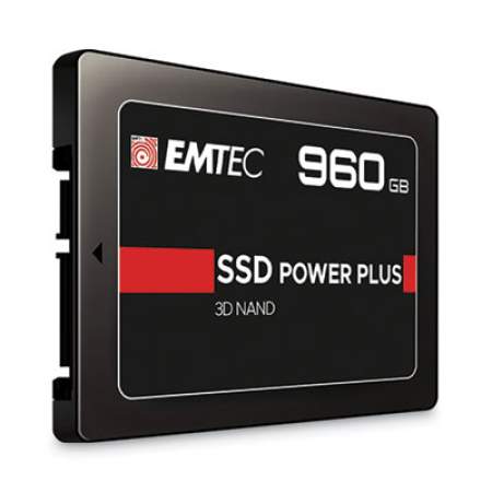 Emtec X150 Power Plus Internal Solid State Drive, 960 GB, SATA III (SSD960GX150)