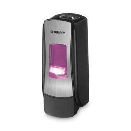 Brighton Professional ADX-7 Foam Soap Dispenser, 3.75 x 3.5 x 9.5, 700 mL, Black/Chrome (22855)