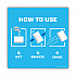 Magic Eraser, 4.6 x 2.4, 0.7